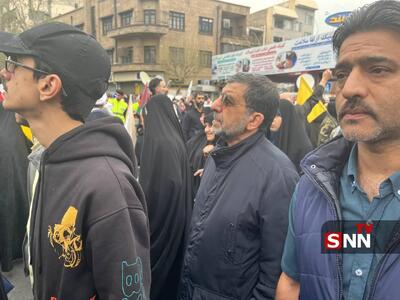 عزت الله ضرغامی در راهپیمایی روز قدس + عکس