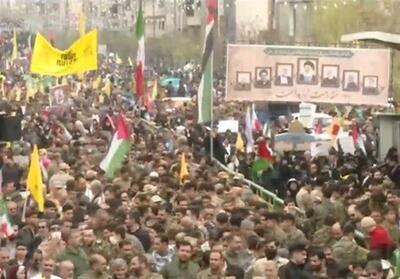 راهپیمایی روز قدس در تهران/ پیام ایران: محکومیت اسرائیل - تسنیم