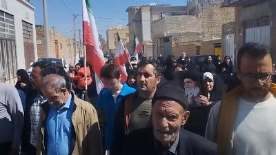 راهپیمایی روز جهانی قدس در شهرها و روستا‌های استان اصفهان