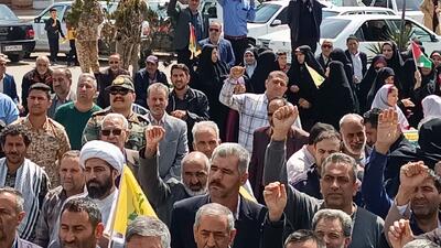 شور و حال روز قدس در شهر آبگرم+ فیلم