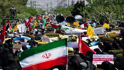 خروش مردم استان سمنان در روز جهانی قدس