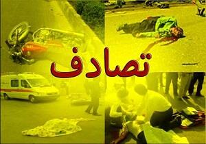 برخورد شتر با پراید در جاده گرمسار