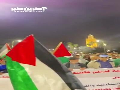 راهپیمایی مردم مغرب و تونس در روز جهانی قدس