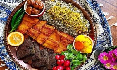 طرز پخت سبزی پلو ماهی؛ مدل رستورانی