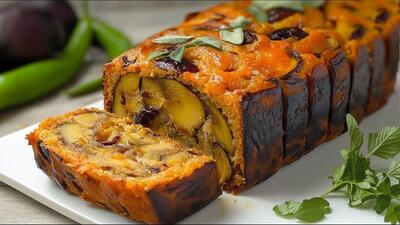 طرز تهیه پای بادمجان خوشمزه به روش آشپز مشهور ایتالیایی (فیلم)