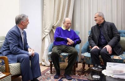 دیدار رئیس‌جمهور با نصیریان به مناسبت روز جهانی تئاتر