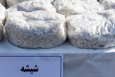 کشف بار شیشه در یک خودروی سواری در خوزستان