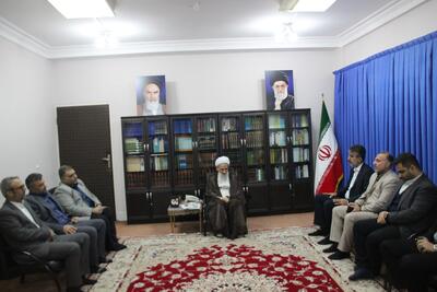 دیدار نوروزی مدیران دستگاه ورزش و جوانان با نماینده ولی فقیه در استان مازندران