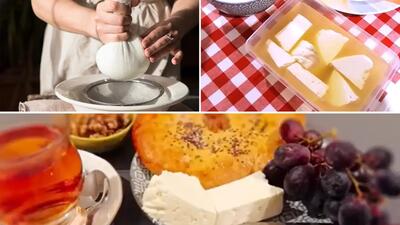طرز تهیه پنیر خانگی سالم و خوشمزه با شیر پاستوریزه!