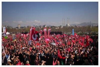 تظاهرات گسترده در استانبول علیه اردوغان+ فیلم