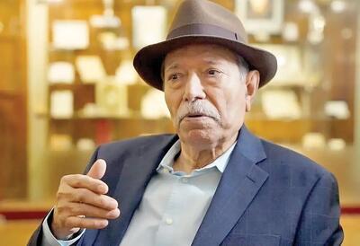 دیدار دوستانه رئیس جمهور با استاد علی نصیریان
