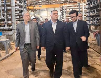 وزیر نفت از پالایشگاه تهران بازدید کرد