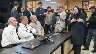 بازدید معاون اجرایی رئیس‌جمهور از مرکز کنترل عملیات بحران سازمان اورژانس کشور