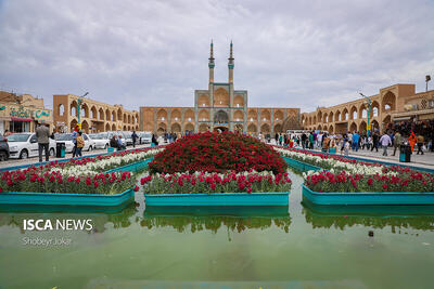 طراوت بهاری در قلب تاریخی یزد؛ از باغ دولت‌آباد تا امیرچخماق