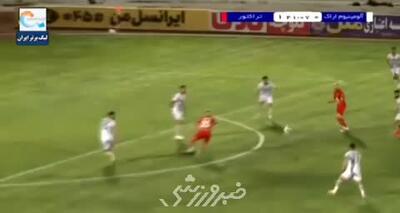 گل اول تراکتور به آلومینیوم توسط مهدی ترابی