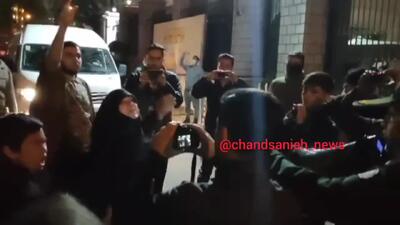 ا اقدام قانونی پلیس برای جمع آوری تجمع غیرقانونی مقابل مجلس
