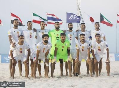نیمه نهایی فوتبال ساحلی قهرمانی آسیا| ایران 4-0 عربستان (وقت سوم)+ویدیوی گل ها