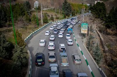 قابل توجه مسافران؛ ترافیک سنگین در آزادراه تهران شمال
