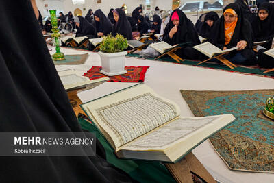 برگزاری محفل قرآنی «امت پیروز» در حرم امام رضا(ع)