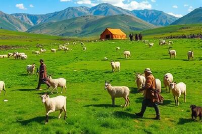 «عشایر»گنجینه‌های سرمایه‌گذاری برای تولید؛ زندگی در کوچ و تولید در اوج