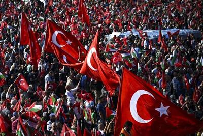 تجمع بزرگ علیه اردوغان