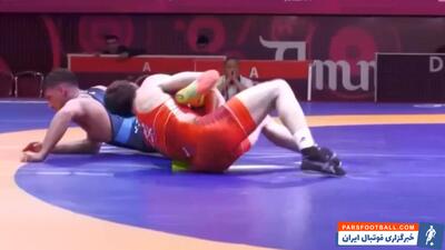باخت خلیلی برابر راسادین در وزن 70KG - پارس فوتبال