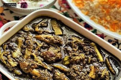 خورش کنگر تهرانی با سبزی های معطر را با این روش درست کنید+طرز تهیه