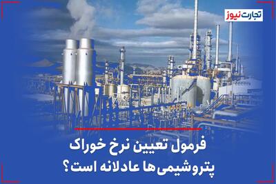 فرمول تعیین نرخ خوراک پتروشیمی ها عادلانه است؟ + ویدئو - تجارت‌نیوز