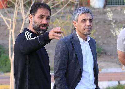 حضور عیدانه خطیبی  در تمرین سایپا (عکس)