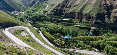 جاده چالوس یک‌طرفه شد