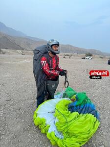 جزئیات بیشتر از سقوط پاراگلایدر در دامنه کوه گنو