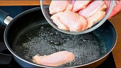 طرز تهیه یک غذای متفاوت اسپانیایی با 1.5 کیلو بال مرغ (فیلم)