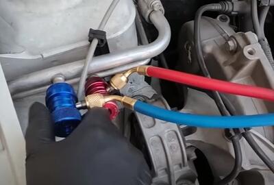 آموزش شارژ کردن گاز کولر ماشین / روش اصولی شارژ کولر ماشین