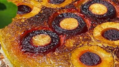 ته چین لبو و اسفناج انقدر خوشمزه است که همیشه تو مهمونیها درستش می کنم!