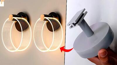 از لوله PVC یک چراغ سقفی تزئینی برای خانه خود بسازید ؟!
