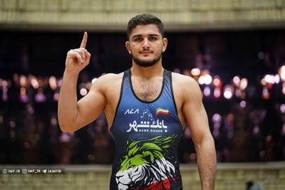 مدال طلای ابوالفضل رحمانی برای کشتی آزاد ایران