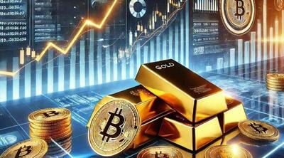 پیش‌بینی‌های جنجالی: طلای ۵ هزار دلاری باعث سقوط BTC به ۱۰ هزار دلار می‌شود؟