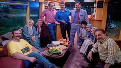 تصویر روز | قاب دیدنی از «هومن حاجی عبداللهی و هدایت هاشمی» در پشت صحنه سریال پایتخت 7 | گلی شی
