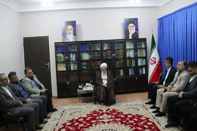 مدیران اداره کل ورزش و جوانان مازندران با نماینده ولی فقیه در استان دیدار کردند