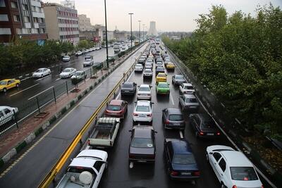 ترافیک عادی و روان در اکثر معابر و بزرگراه های امروز پایتخت