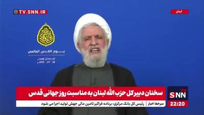 هشدار نعیم قاسم به اسرائیل؛ اگر به تعهدات خود پایبند نباشد!