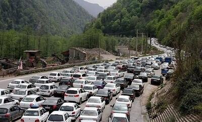 مسیر مرزن‌آباد به تهران بسته و جاده یک‌طرفه می‌شود