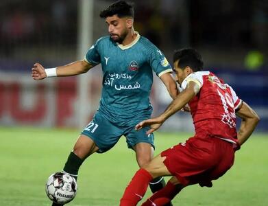 شمس آذر ۳-۲ پرسپولیس: لغزش بدموقع سرخپوشان به نفع سپاهان و تراکتور! - پارس فوتبال