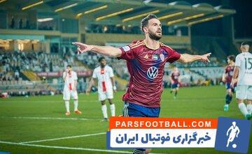عکس | نمایش درخشان نوراللهی مقابل ۳ ملی‌پوش ایرانی - پارس فوتبال