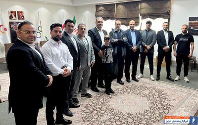 دیدار رئیس انجمن موی تای با رئیس و دبیرکل کمیته ملی المپیک - پارس فوتبال