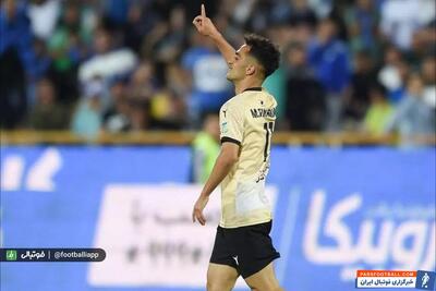 گل قیچی برگردان تماشایی مجتبی فخریان به پرسپولیس (شمس آذر ۱-0 پرسپولیس) - پارس فوتبال