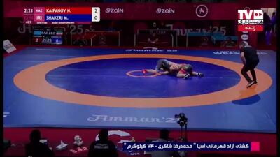 شاکری حریف قزاق نشد!
