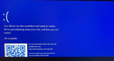 تغییرات به سبک مایکروسافت؛ صفحه آبی مرگ (BSOD) ویندوز 11 سیاه شد!