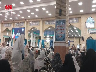 اقامه نماز عید فطر در ارومیه با حضور پرشور مردم