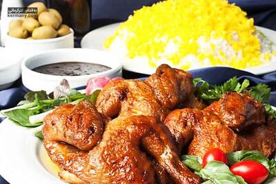 اکبر جوجه خوشمزه با سس مخصوص